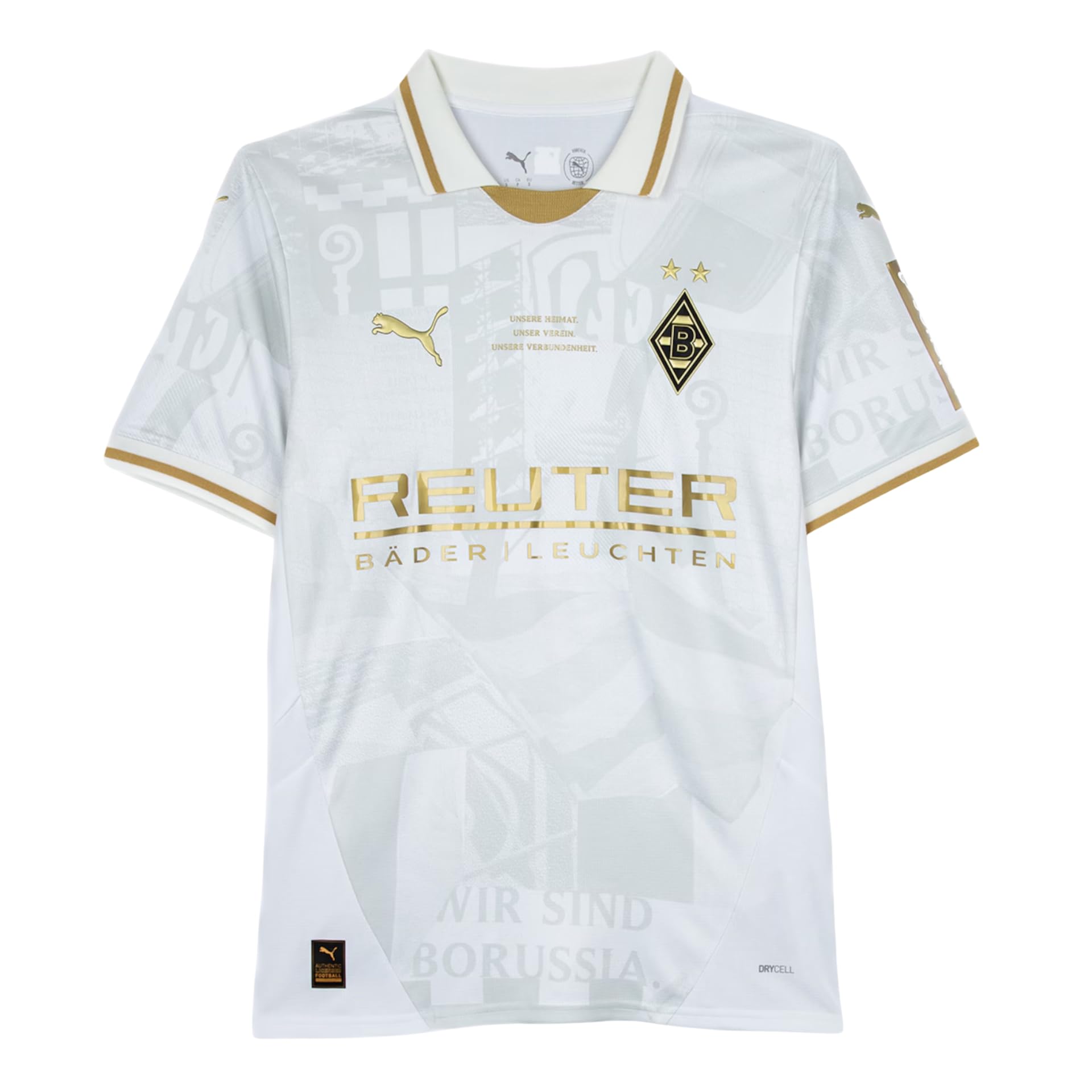 PUMA Borussia Mönchengladbach Special Edition Trikot 2025/2026 Weiß Herren