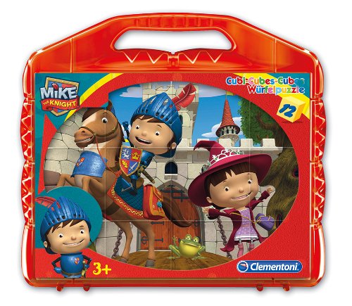 Clementoni - 41175.7 - Puzzle dé Mike le chevalier - 12 pièces