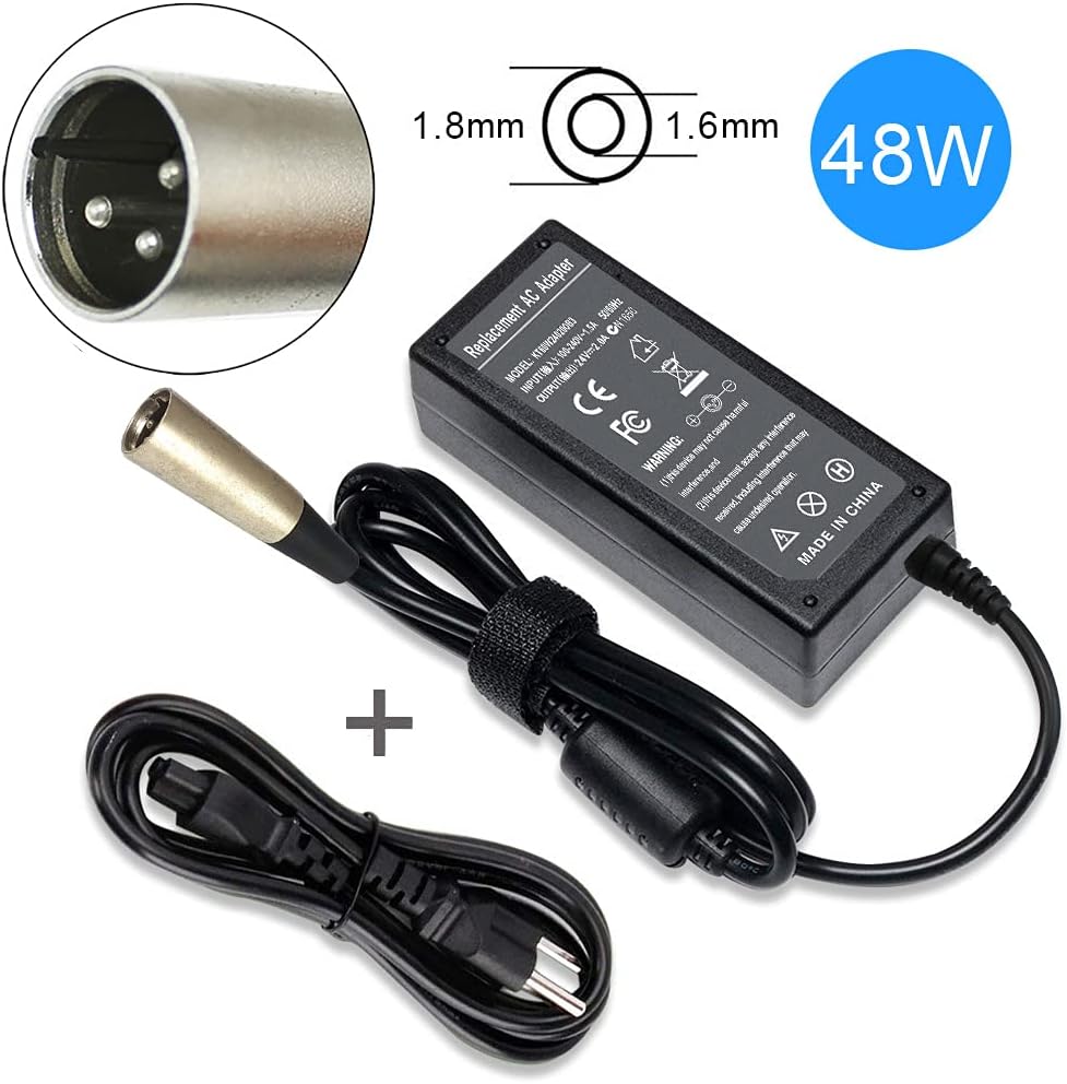 24V 2A Electronic Scooter Battery Charger for Go-Go Elite Traveller SC40E/SC44E, Jazzy Power Chair,Schwinn S300 S350 S400 S500 S650,Pride Hoveround Mobility,Ezip 400 500 650 750 900 Mountain Trailz : Sports & Outdoors