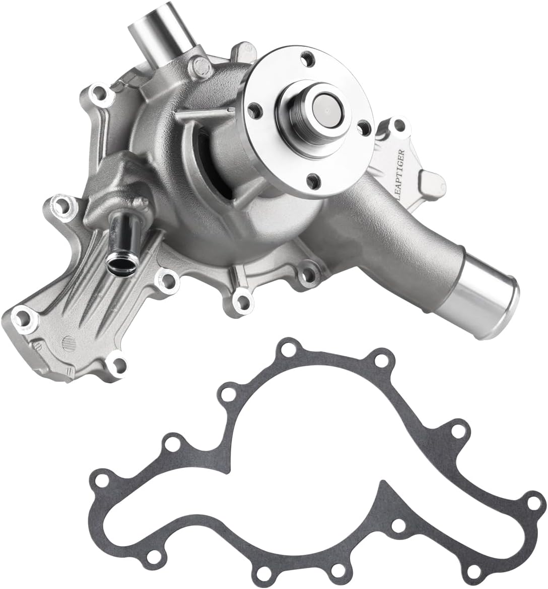 Water Pump Kit with Gasket for 1997-2011 Ford Explorer 01-11 Ranger, 05-10 Mustang, 98-10 Mercury Mountaineer, 01-10 Explorer Sport Trac, 01-10 Mazda B4000, 4.0L V6 Engine, AW4108 125-2102