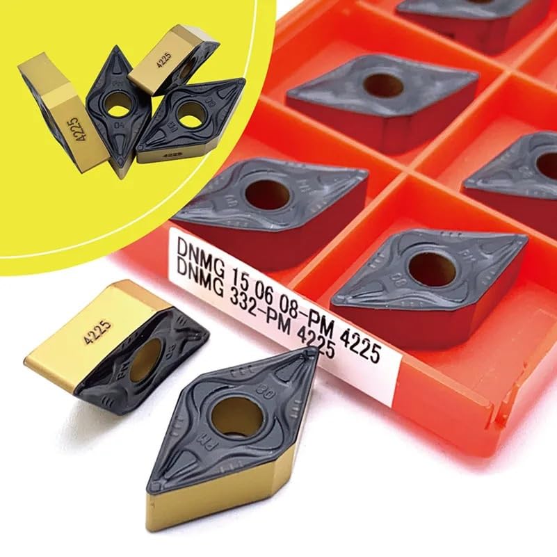 Lathe Tools 10pcs External Turning Tool DNMG150608 PM 4225 miniatura 5