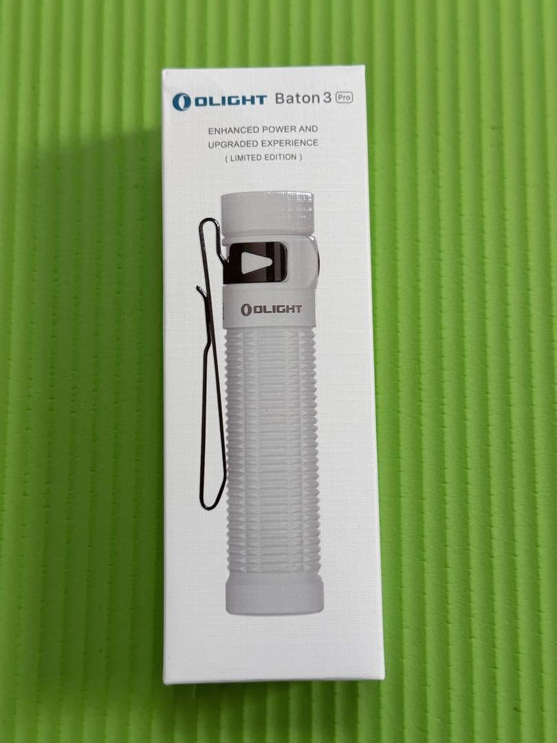 専用【希少品・限定品】オーライト Olight Baton 3 Pro ホワイト Olight Baton 3 Pro - White - DLT Trading