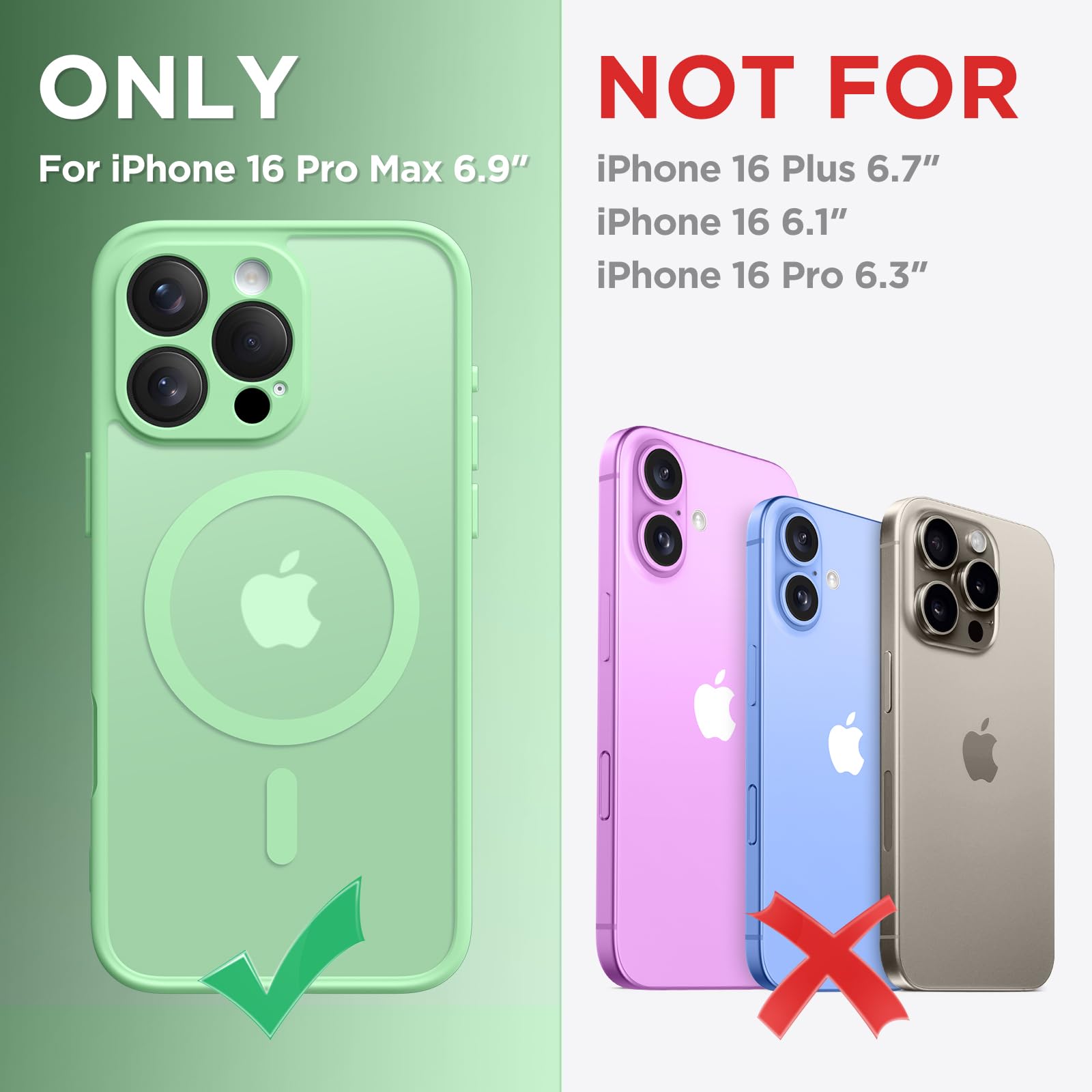 CAPRARO Magnetic Compatible with iPhone 16 Pro Max Case - Image 2