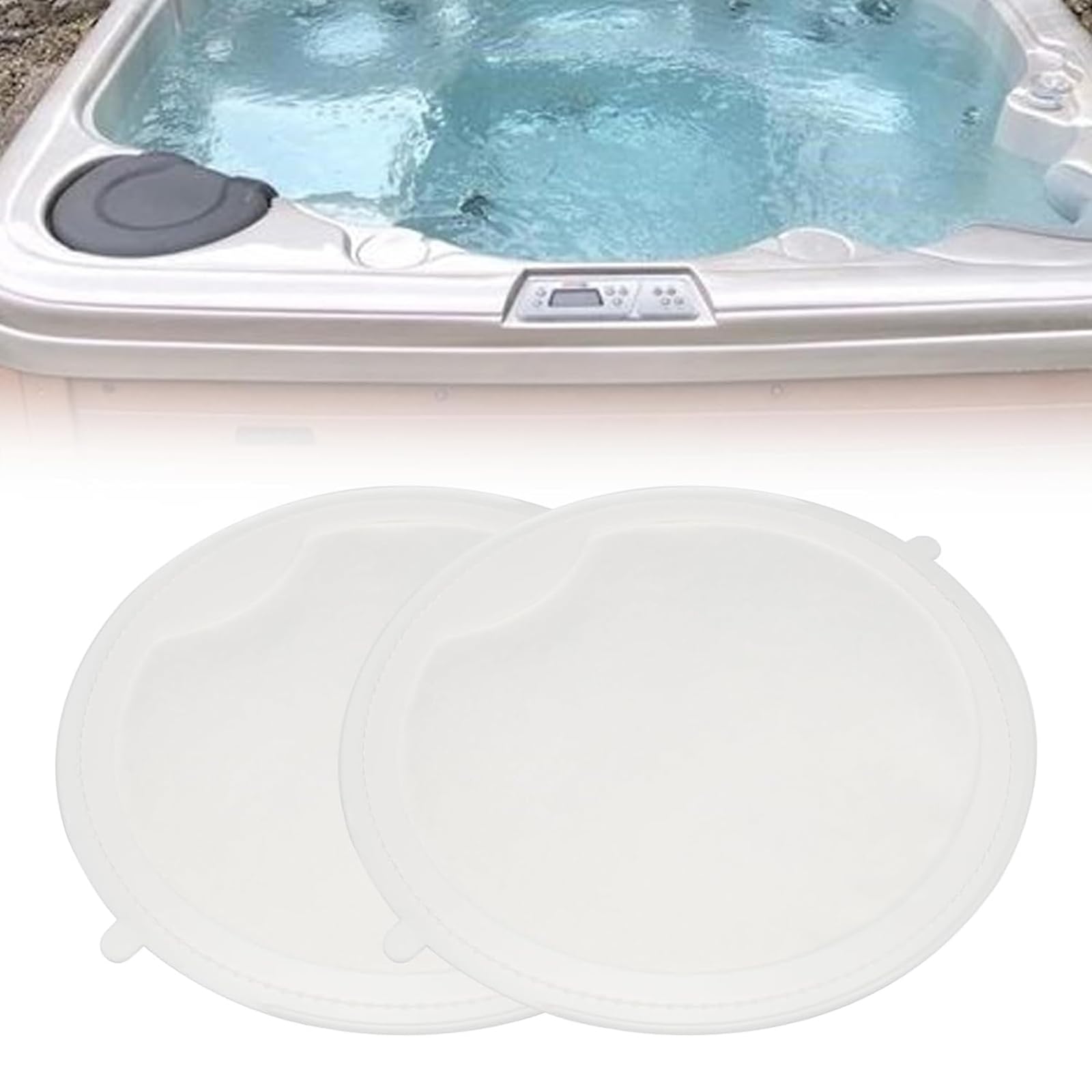 CHENZILIN Filters Covers 2Pcs 100497 First Filter for Spas Hot Tubs Replacement for Hot Tubs First Filter Maintain Water