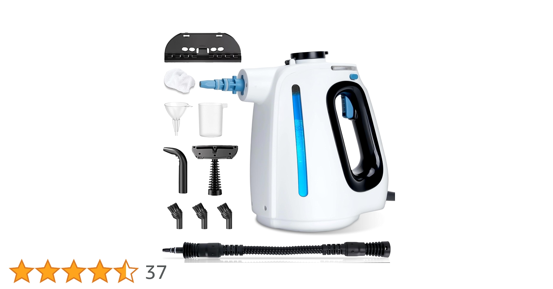 Amazon | eryxo 手持ち式スチームクリーナー 20秒急速加熱 高温