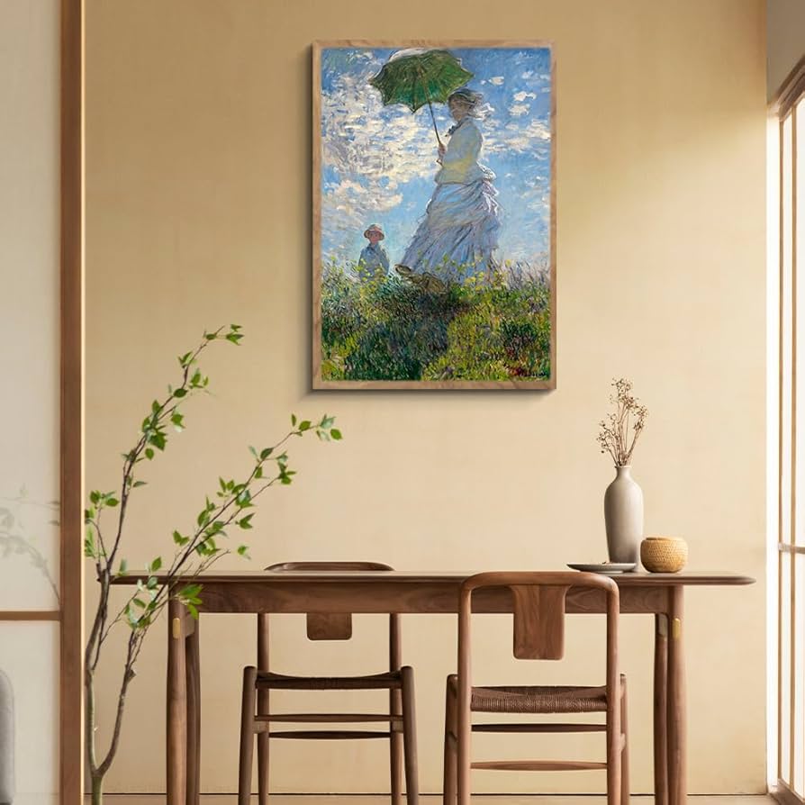 インテリア　絵画 油絵 題ー木陰の女ー f50 インテリア 絵画 油絵 題ー木陰の女ー f50 Amazon.co.jp: 風水