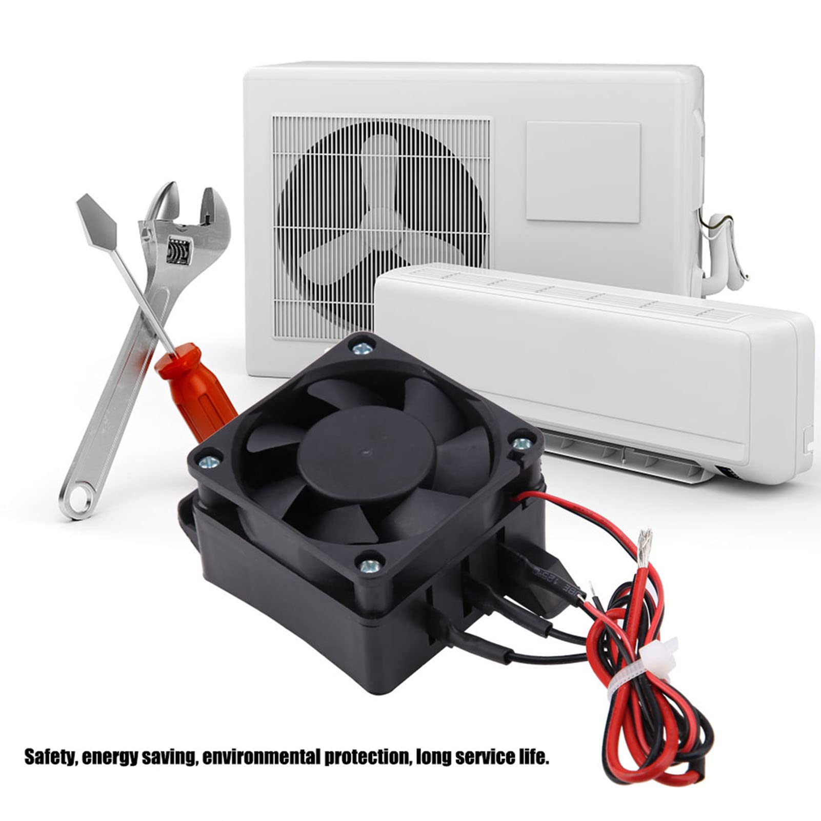 Lufterhitzer, 12 V/24 V, 300 W/400 W, Mini-Luftheizung, Konstante Temperatur, Isolierung, Thermistor, Lüfter, Thermistor-Heizung, Ersatzteile (24V-Lüfter 400W)