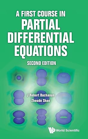 A First Course in Partial Differential Equations (Second Edition) book cover