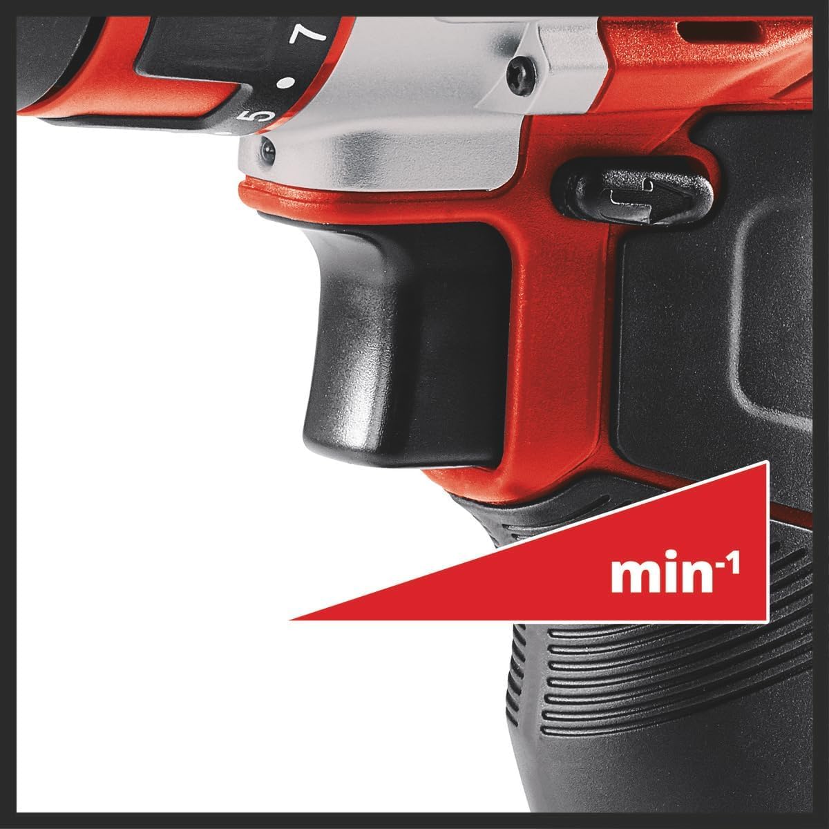 Einhell Akku-Bohrschrauber TE-CD 12/1 Li (Li-Ion, 12 V, 2-Gang-Getriebe, Drehzahl-Elektronik, LED-Beleuchtung, robustes Metallgetriebe, inkl. 45-Min.-Ladegerät + 2,0 Ah-Akku)