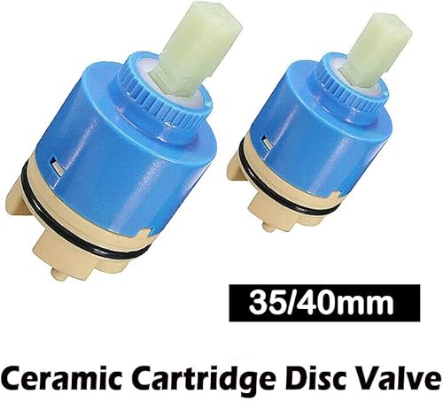 Miniatura 7 de Cartucho de repuesto para válvula de grifo, cartucho de disco de cerámica para lavabo de cocina de una sola manija, piezas de grifo de baño (1.378