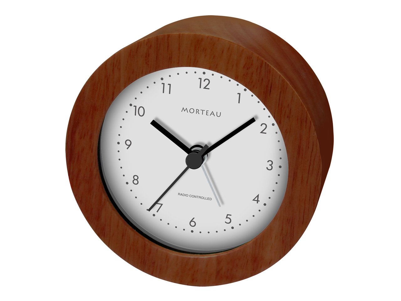 Amazon.co.jp: 誠時(セイジ) 目覚まし電波時計 Morteau Brown モルトー