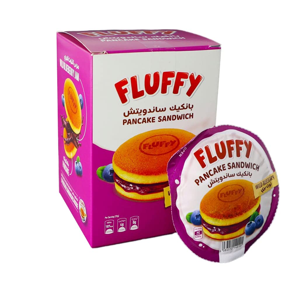 Pancake Sandwich Blueberry, 5 x 30 gm