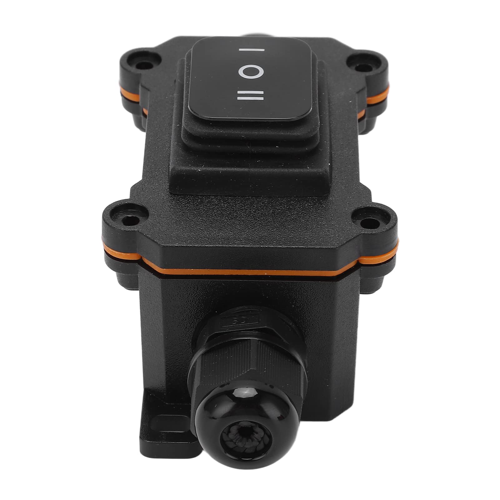 Boat Toggle Rocker Switch, 12V 16A Copper Contacts, Universal Long Life Electrical 3 Position Rocker Switch, Good Insulation for Car Boat RV