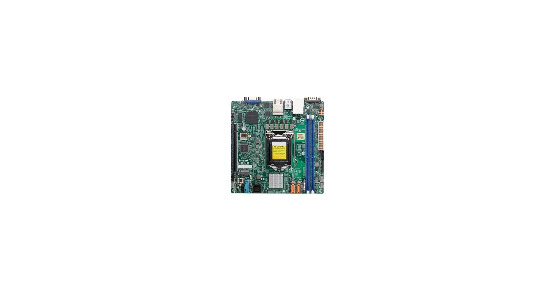 完成品サーバ☆Supermicro X12STL-IF☆Xeon E-2336 Supermicro X12STL-IF Mini-ITX Server Motherboard C252 LGA