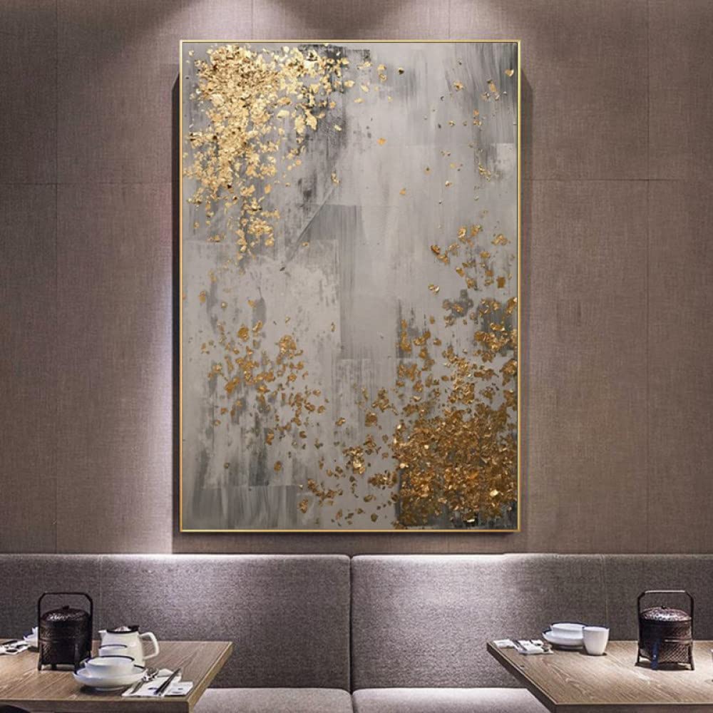 Peinture à l'huile abstraite peinte à la main pour sublimer l'âme de votre maison