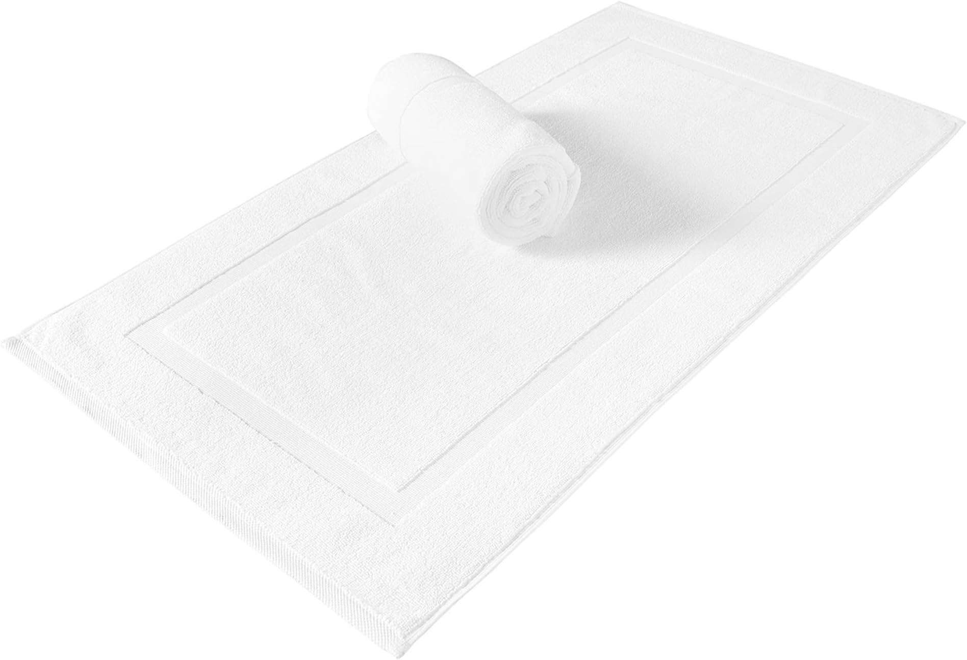 Amazon.com: Moda at Home 454545 Serene Oval Bath Rug, Reversible, 100% ...