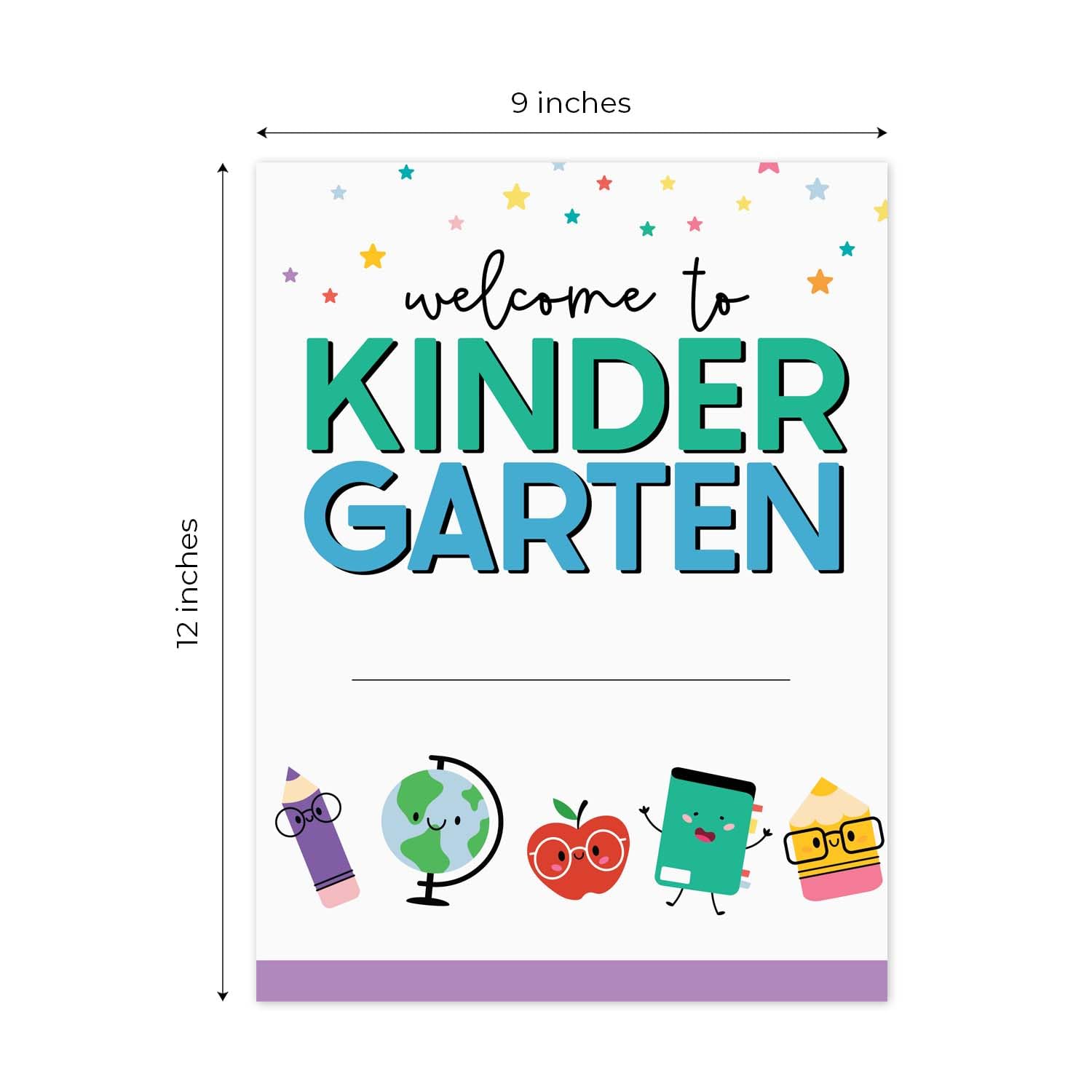 Witamy w teczkach przedszkolnych / 25 kolorowych szkolnych projektów studenckich / 23 cm x 30 cm nauczyciel szkolny 2 kieszonkowe foldery powitalne/wyprodukowano w USA