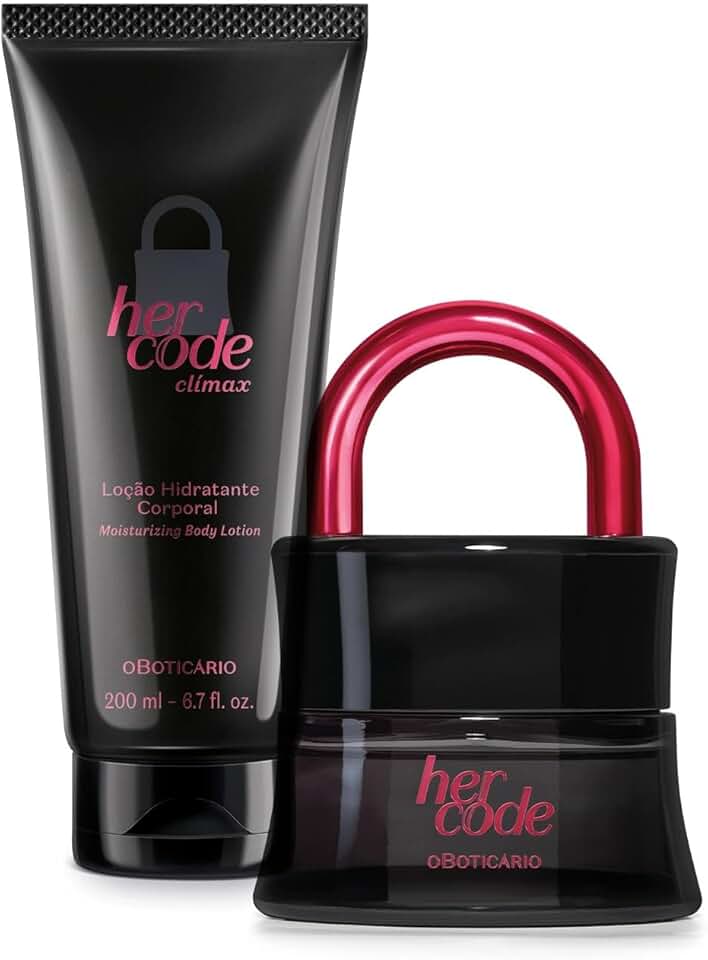 Combo Her Code Clímax: Eau de Parfum 50ml + Loção Corporal 200ml