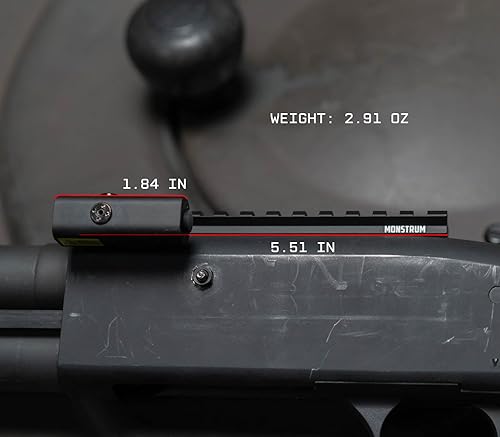 Miniatura 3 de Monstrum Sistema de mira láser con soporte Picatinny para escopetas Mossberg 500590835930Shockwave Series