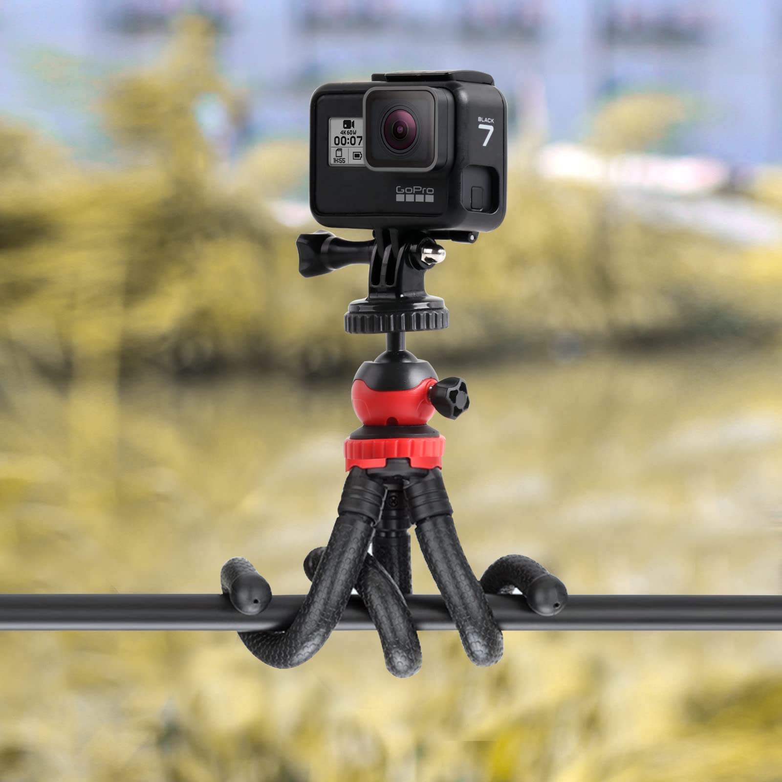 GoPro hero 7 本体+三脚 Amazon | GoPro用 三脚/自撮り棒/一脚兼用 51cm延長ポール