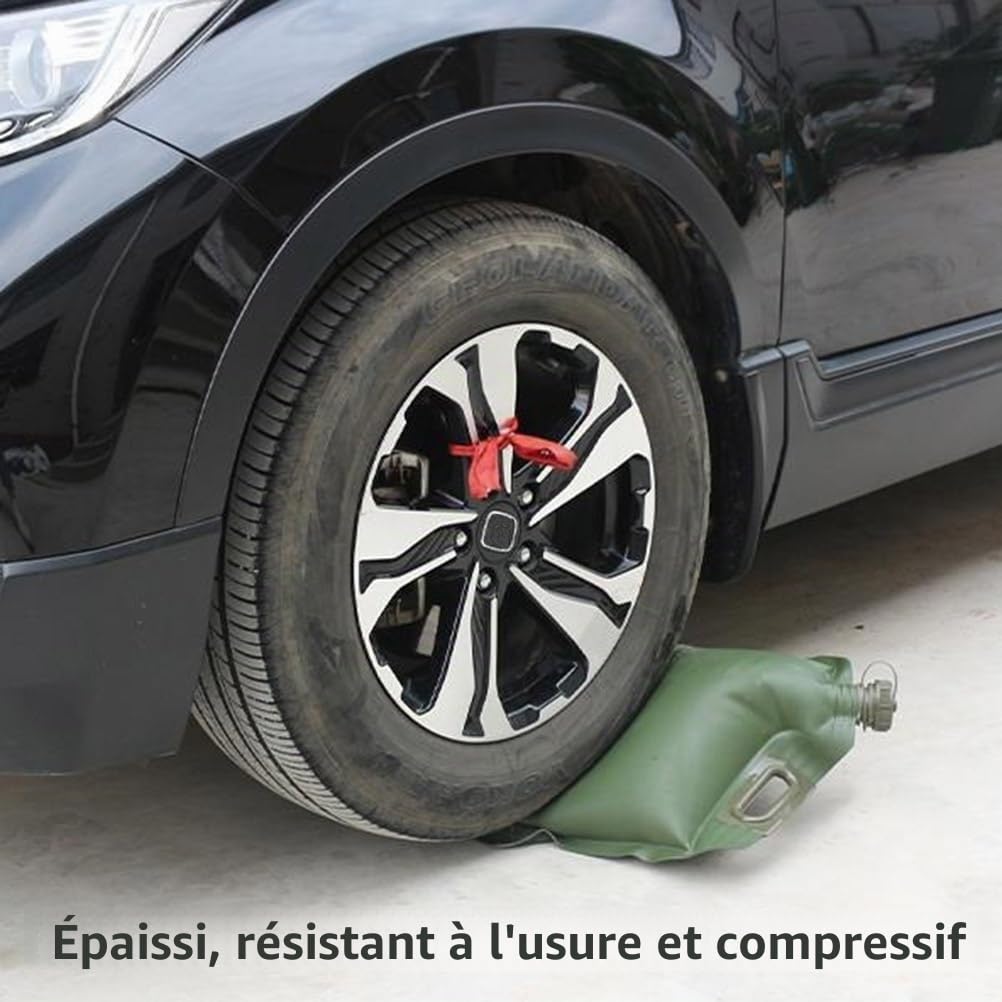 Bidon d'essence Sac de stockage d'essence pliable, conteneur d'essence de moto de voiture d'essence Diesel de secours d'urgence extérieure, 1/2/5/7 gallons (Size : 20L/5 Gallon)