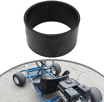 Go Kart Drift Sleeve 11 x 7.10-5 PVC Tyre Cover for Improved Drifting - Slick Tyre Sleeve with Rear Tyre Traction Limiting Design Suitable for Drift Trikes & Go Karts