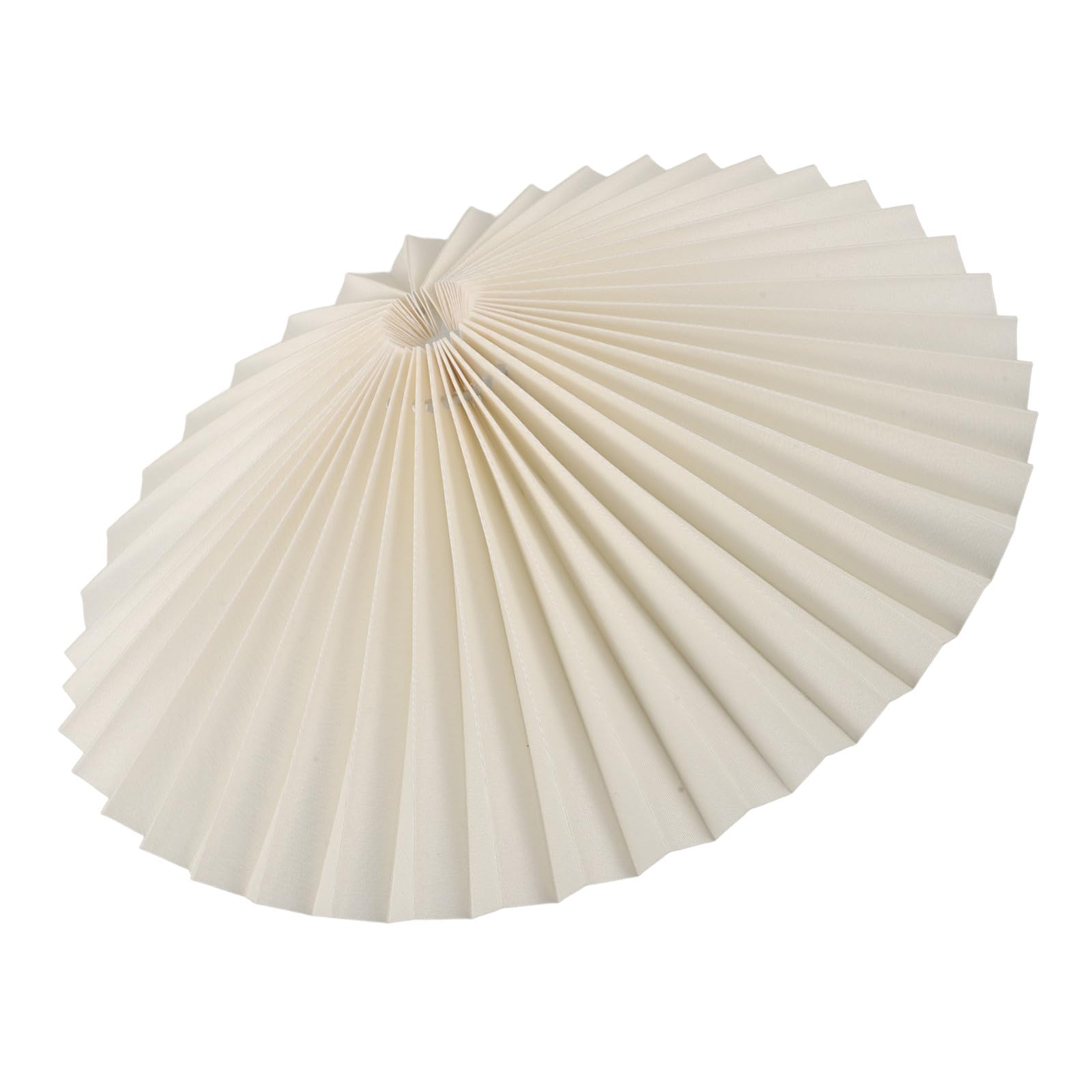 WESIEVYA Rotatable Umbrella Pleated Cloth Lampshade 31X16Cm Yellow Fabric Table Lamp Shade for Bedroom Floor Lamps Household Light Cover
