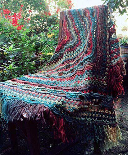 Image of NICEEC 3 Skeins 100% Wool Rainbow Yarn Soft Gradient, Self-Striping, Colorful Single Ply Yarn for Crochet & Knitting - 14#