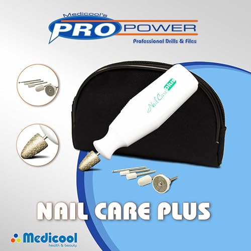 Miniatura 2 de Máquina para manicura y pedicura Nailcare Plus con pilas