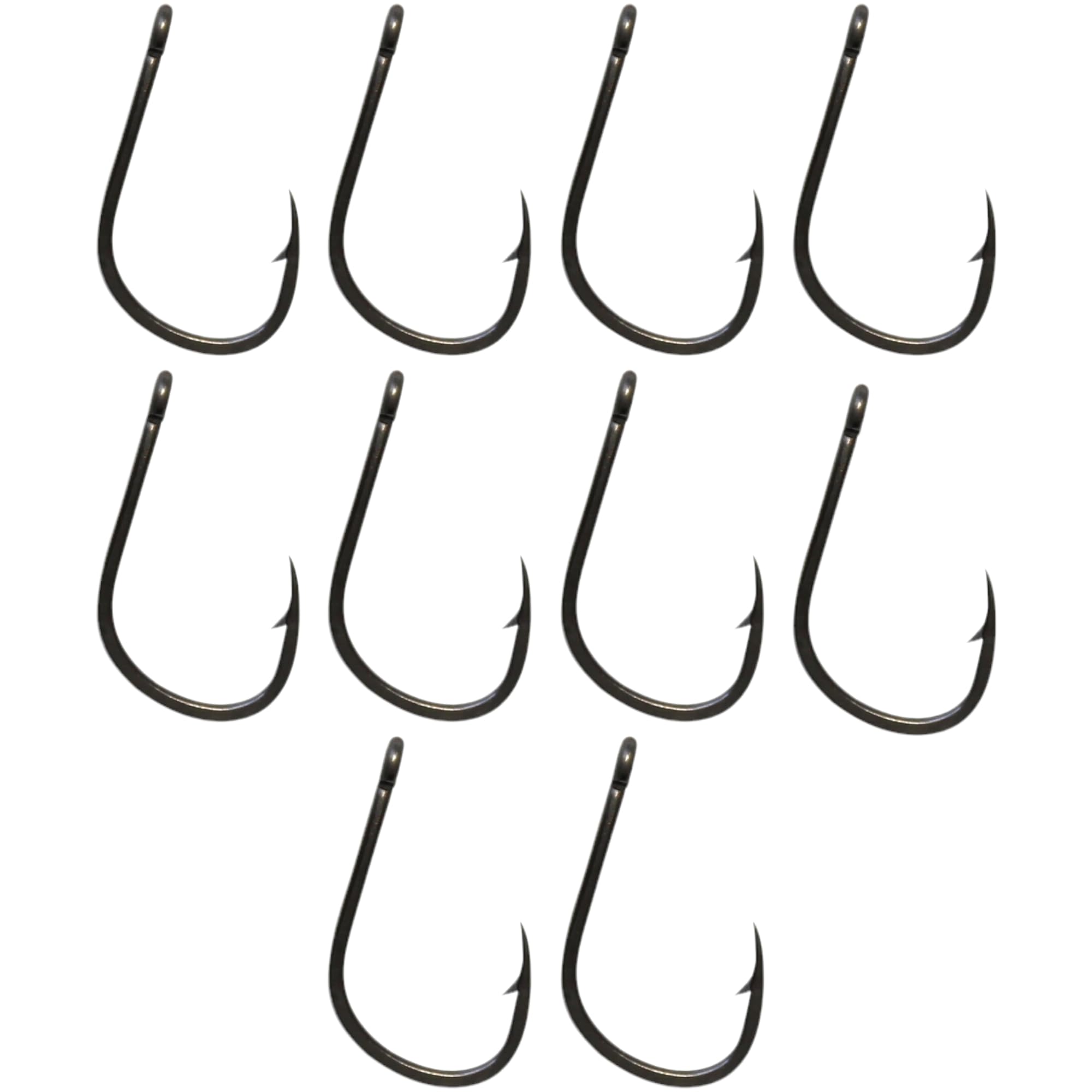 PRO FILSTAR Set van 10 stuks vishaken zonder weerhaken N10 - Method Feeder - karpervishaken - karpervisaccessoires - pop-up boilies karperhaken - Carp Fishing Hooks - Karper Rigs - Visaccessoires