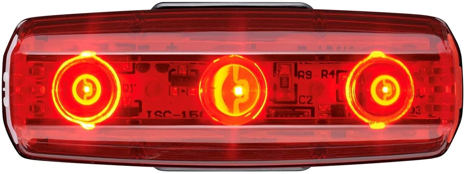 CatEye CA475RAPMIC Rapid Micro Rear Lights and Reflectors, Cycling - Black