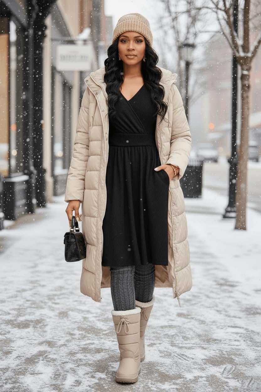 Nmoder Womens Summer Dresses - Sleeveless Wrap Front Vacation Wedding Guest Work Midi Dress with Pockets - Image 2