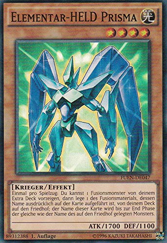 Preisvergleich Produktbild Konami - FUEN-DE047 - Elementar-HELD Prisma - Super Rare - DE - Yugioh
