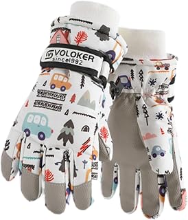 CALANDIS Kids Ski Gloves Versatile Gift Skiing Gloves for Skiing Cycling Motorcycling L | Gloves & Mittens | Clothing | Wi... Price In India