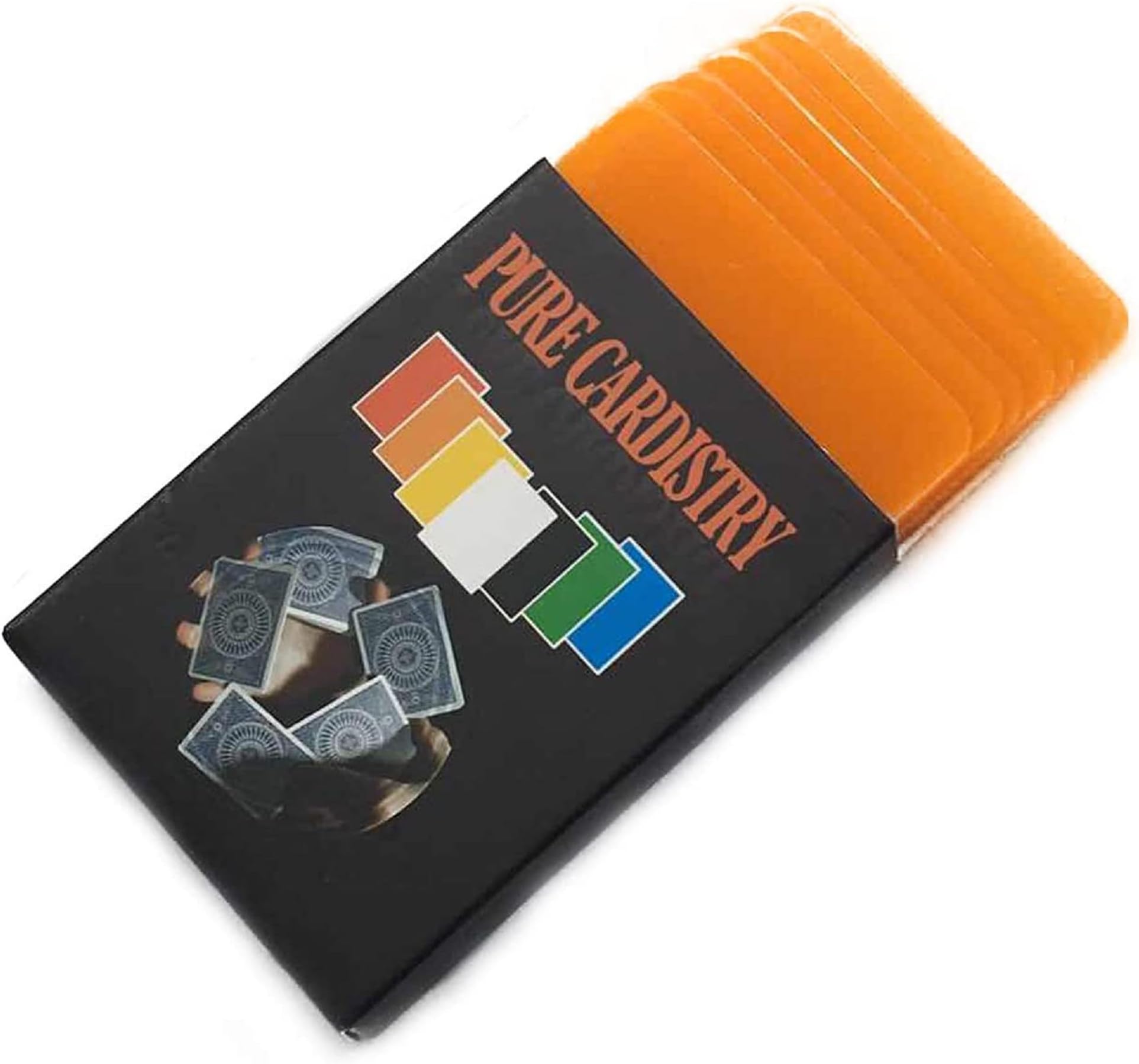 AIMOFAMAG Cardistry Training Blocks for Cardistry Beginner Practise (Orange)