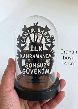 Babalar Günü Hediyesi – Işıklı Fanus - Babalara Özel Hediye
