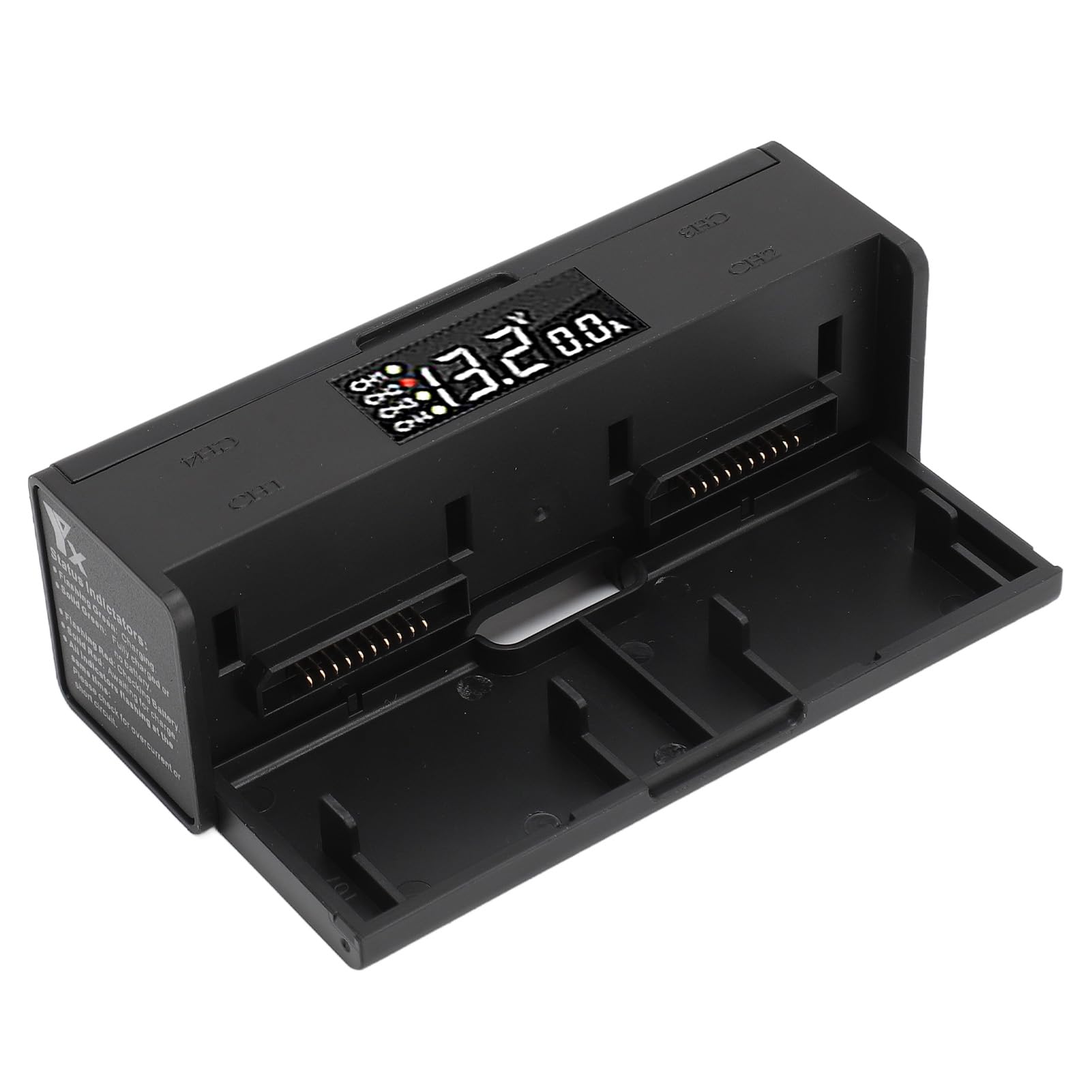 Dilwe Batteria Portatile per Droni Caricatore Multiplo Accessori di Ricarica in Sequenza Pieghevoli per Air 2/Air 2S, 4 in 1 per Proprietari di Droni Plastica, Conveniente