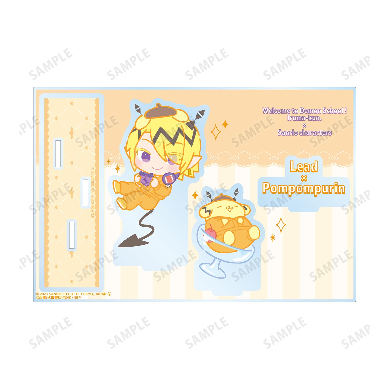 魔入りました！入間くん シャックス・リード サンリオコラボ 缶バッジ アニメ『魔入りました！入間くん』ハート型缶バッジ MD