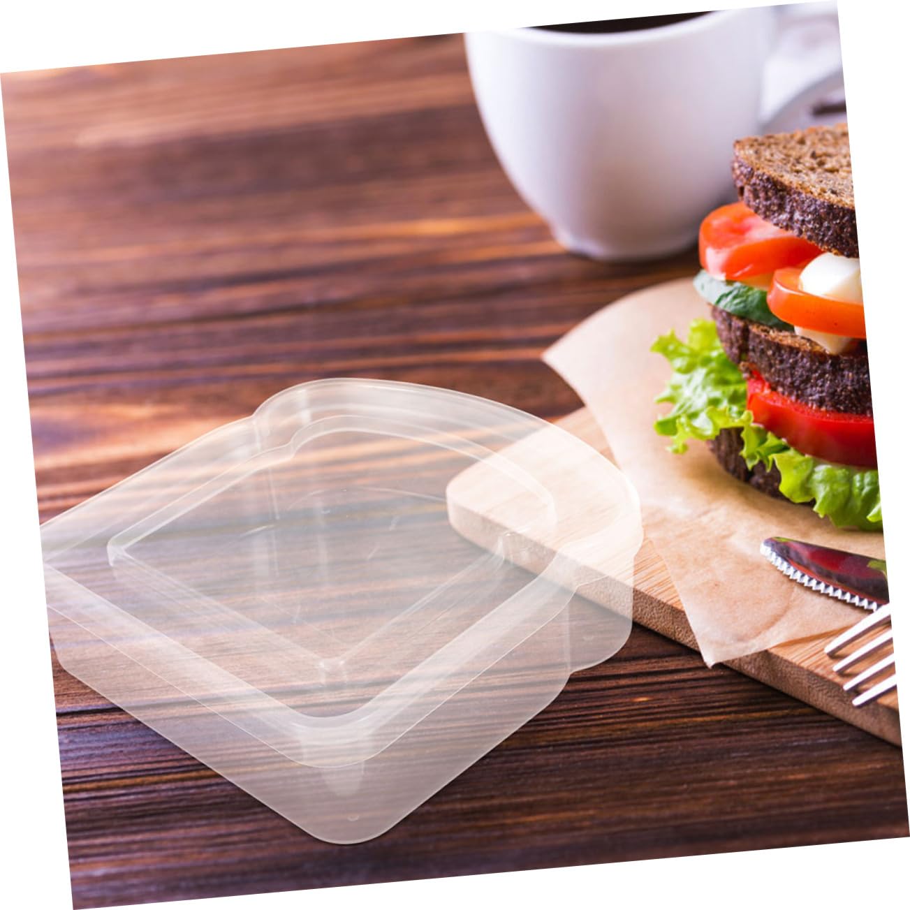 PRETYZOOM Scatole Per Toast Da 8 Pezzi Contenitori Per E Contenitori Per Alimenti Scatole Per Da Forno Sigillabili Piccoli Piccoli
