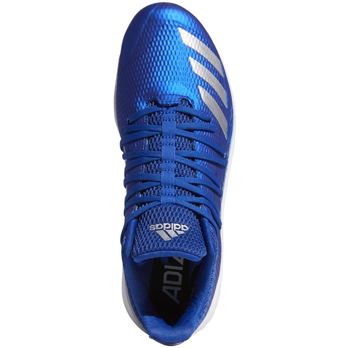 adidas Adizero Afterburner 6 Cleat - Men's Baseball Collegiate Royal/Silver Metallic/Blue