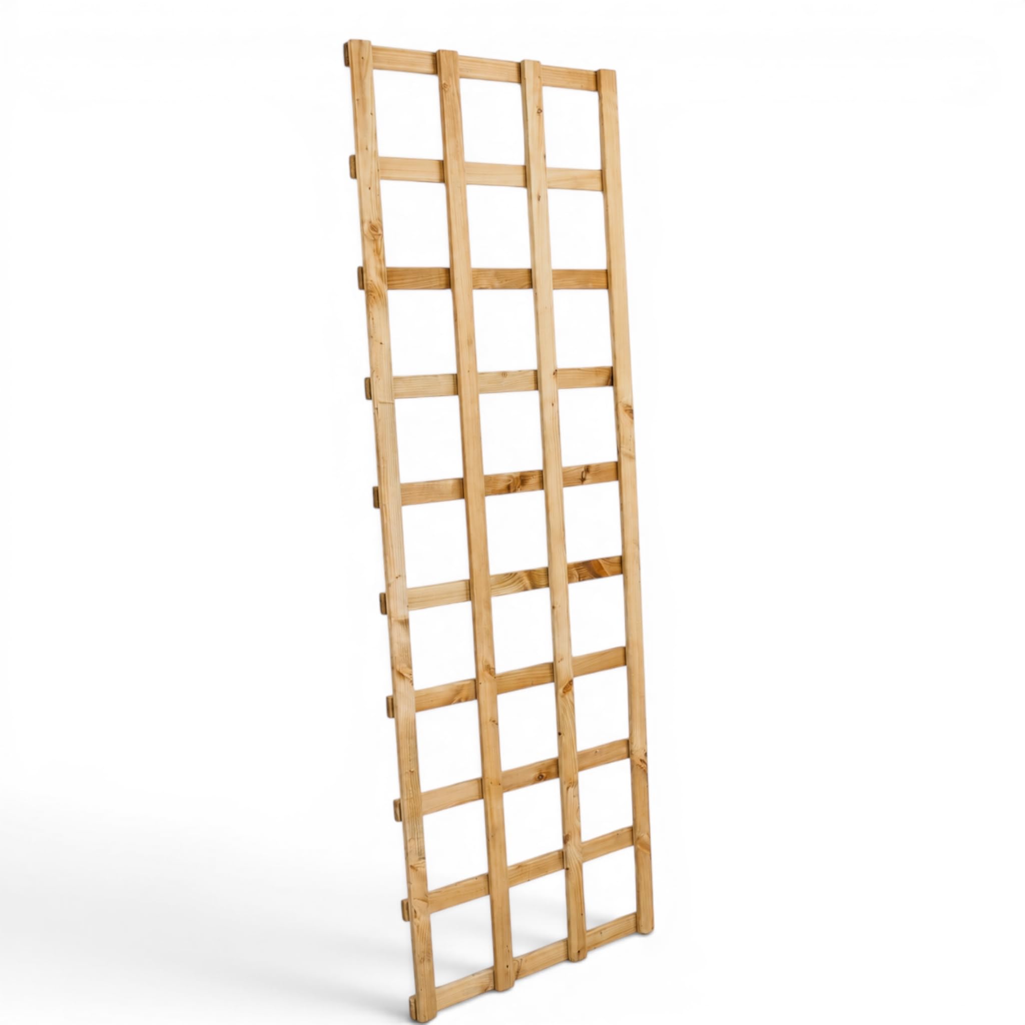 Rankgitter Holz 60x180 cm – KDI imprägniert – Rankhilfe für Kletterpflanzen, Rosen & Clematis – wetterfestes Holzgitter für Garten, Terrasse, Sichtschutz & Hauswand – Modell Schonberg (1)