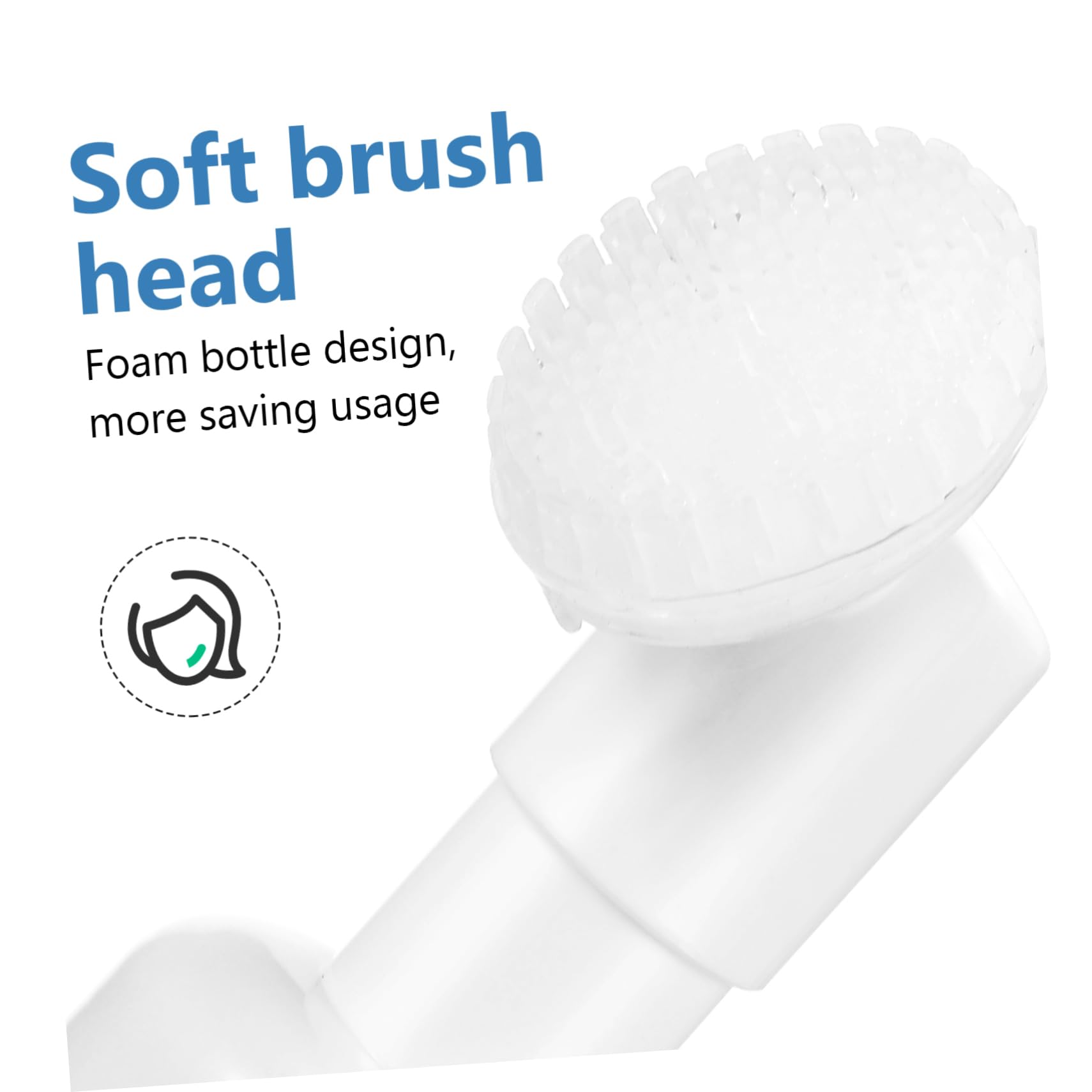 Beaupretty 5 Series Envase Cosmético Botella Vacía Botella De Espuma 60ml 2 Piezas Negro Transparente + 2 Piezas Verde Transparente Botellas Vacias Para Liquido Baño El Plastico 4 Piezas X 5