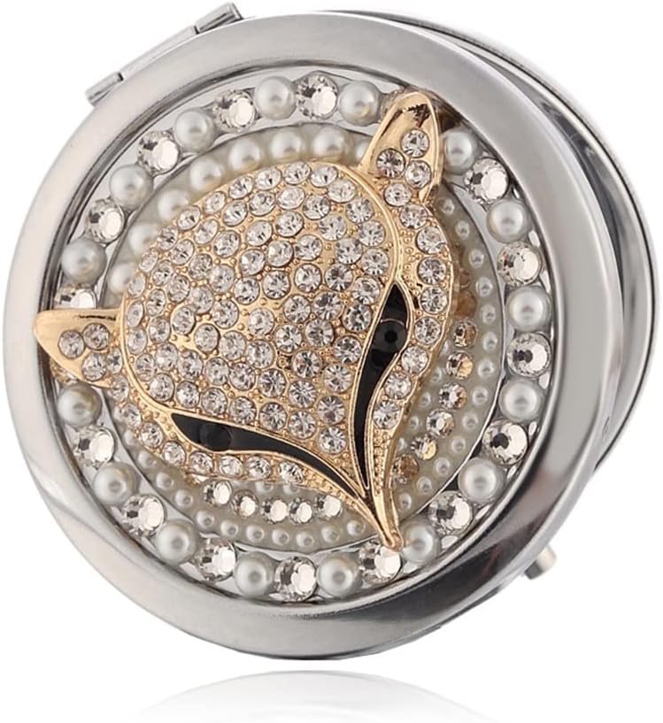 1 Piece Gift Mini Retro Makeup Pocket Girl Cosmetics Folding Magnifying