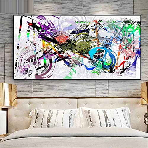 Broderie diamant grand format 40x120cm pour masquer les grands murs vides