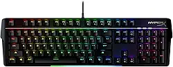 HyperX Alloy MKW100 - Mechnical Gaming Keyboard (US Layout), Modelo: 4P5E1AA#ABA, Cor: Preto