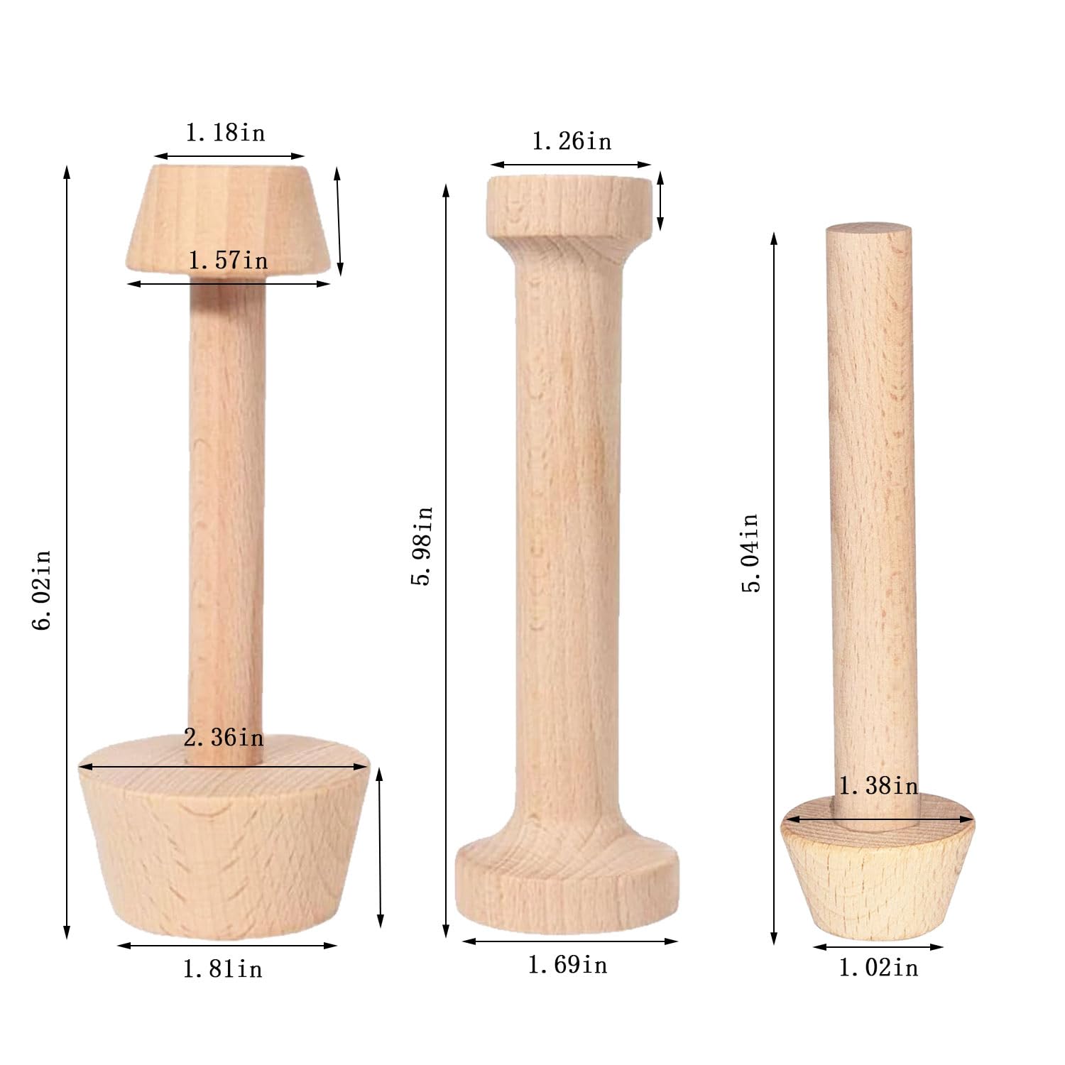 Tart Tamper Set - Professional Baking Tools -6