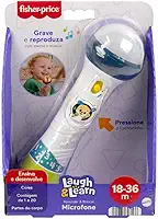 Fisher-Price, Brinquedo para Bebês Microfone para crianças a partir de 18 meses