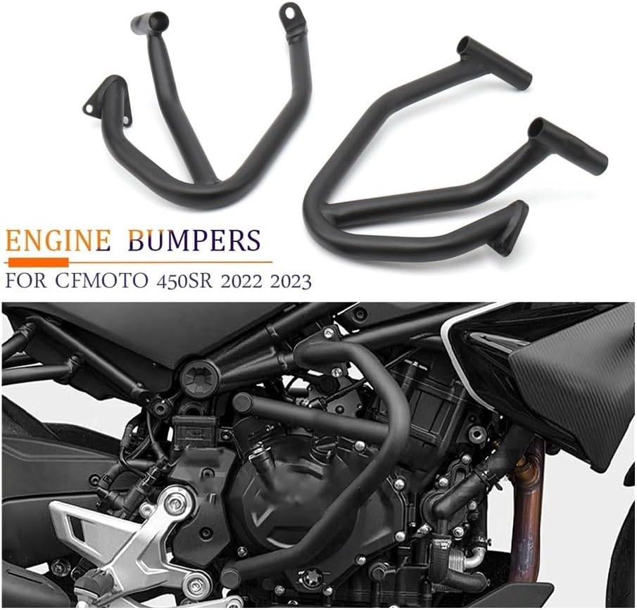 Engine Protection Bar Motorcycle Left and Right Engine Tank Guard Crash Bar Bumpers Protection for 450 SR 450SR 450sr 2022 2023
