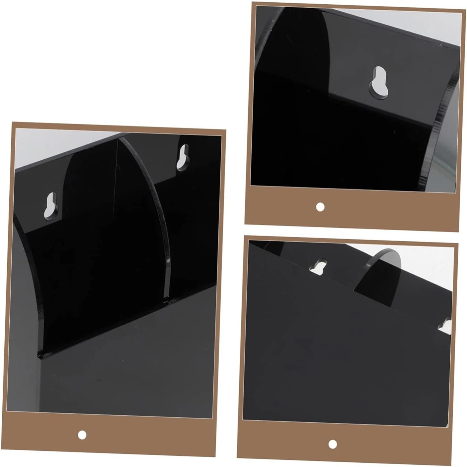 Organisateur De TéLéCommande Boîte de Rangement for télécommande, Support de Rangement Mural for téléphone, Porte-Stylo Mural, Organisateur, Support for contrôleur de télévision