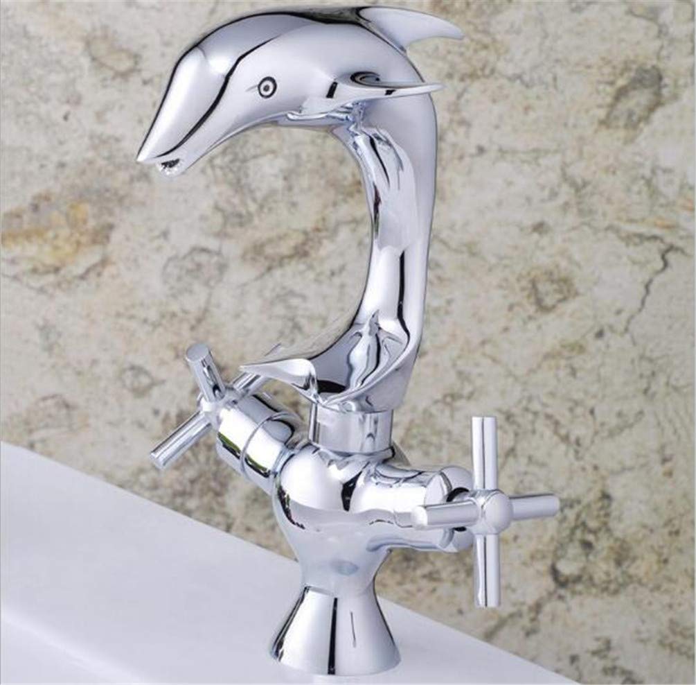 Robinet Dolphin chromé pour une salle de bain moderne et relaxante